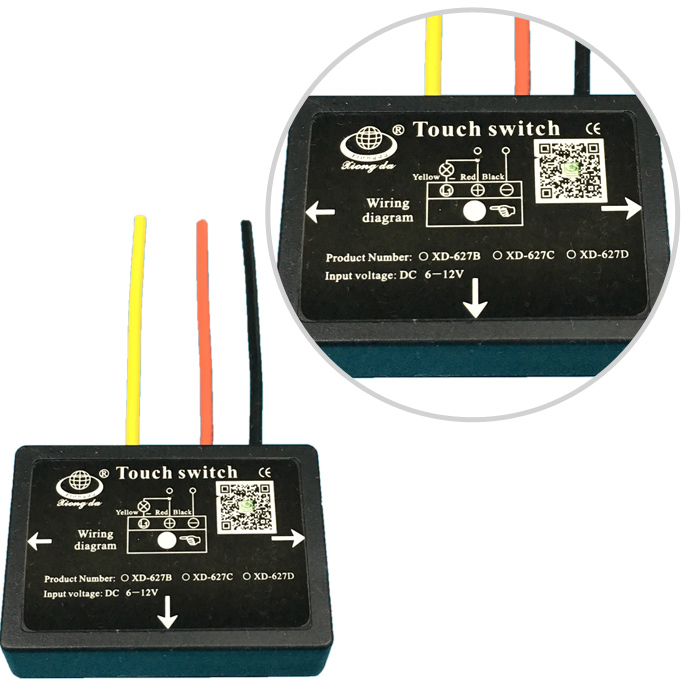  LED燈鏡觸摸開(kāi)關(guān)_4557